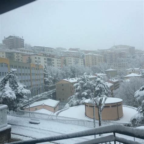 Maltempo Basilicata Neve In Provincia Di Potenza Oltre 15cm Nel