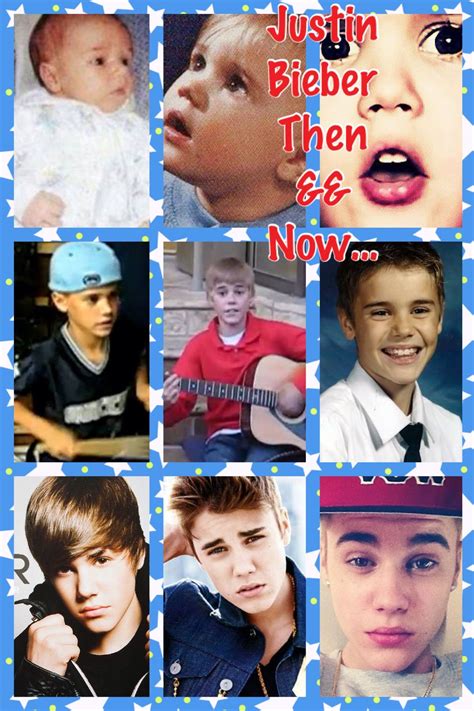 Justin Bieber Then Andand Now Love Justin Bieber Justin Bieber I