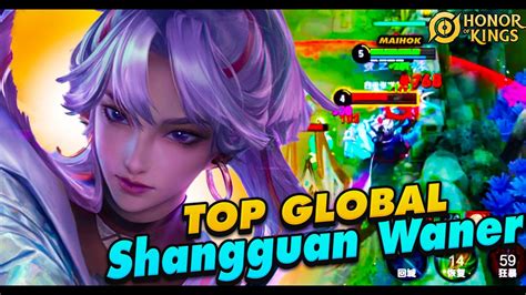 Honor Of Kings Top Global Shangguan Waner Gameplay Honorofkings