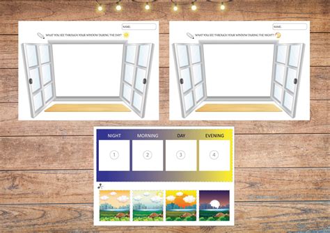 Day and Night Preschool Toddler Activities, Busy Binder,homeschool ...