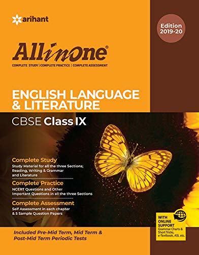 Cbse All In One English Language And Literature Class 9 By Arihant