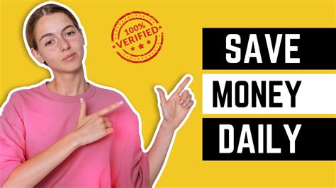 5 Surprising Ways To Save Money Every Day Youtube