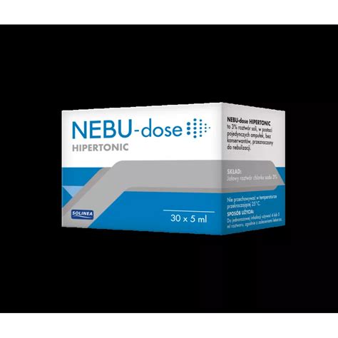 Nebu Dose Roztwór hipertoniczny do inhalacji 5ml x 30 ampułek Apteka