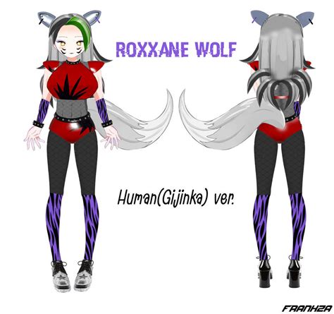 Roxxane Wolf Humangijinkaver By Frankza166 On Deviantart