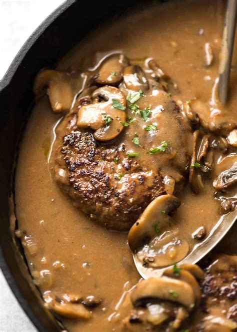 Salisbury Steak with Mushroom Gravy | RecipeTin Eats