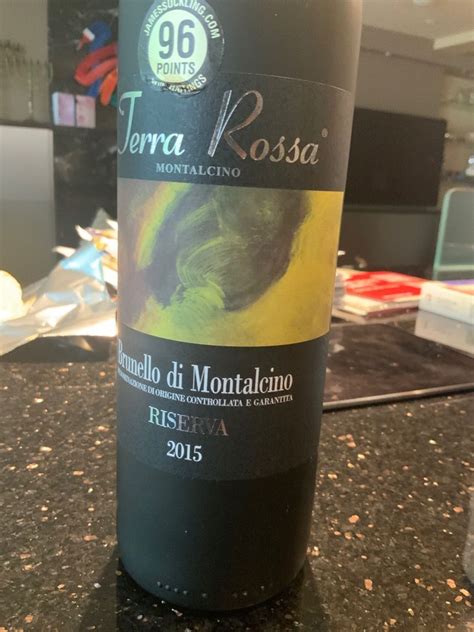 2016 Rodolfo Cosimi Brunello Di Montalcino Terra Rossa Riserva Italy