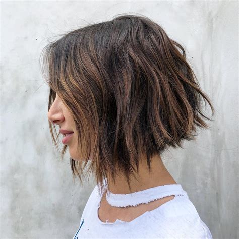 Top 10 Low Maintenance Short Bob Cuts For Thick Hair Short Hairstyles 2020