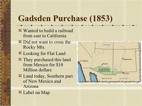 Manifest Destiny Land Territories