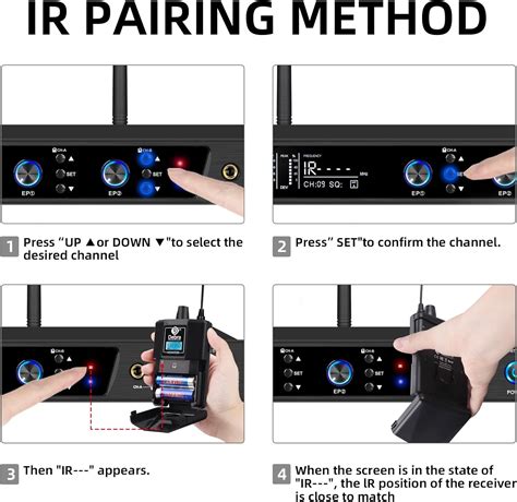 D Debra Audio Pro Er Uhf Dual Channel Wireless In Ear Monitor