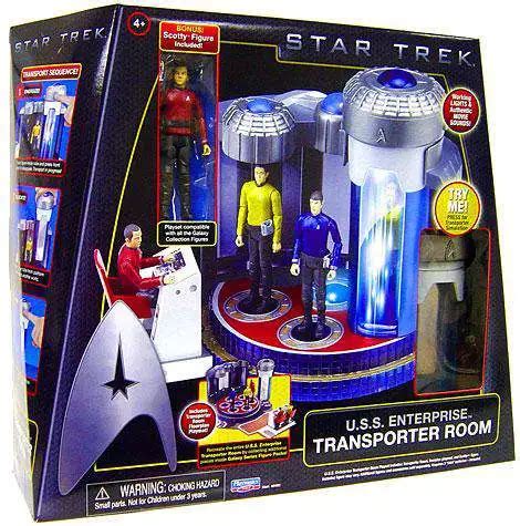 Star Trek 2009 Movie U.S.S. Enterprise Transporter Room 3.75 Action ...