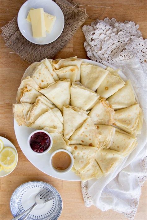 Russian Blini - Blinchiki are crepe-like pancakes from Russia. They are ...