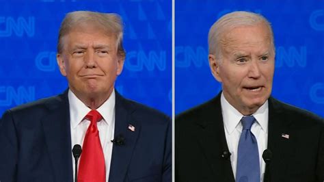 Donald Trump And Joe Biden The Key Moments In The First Us