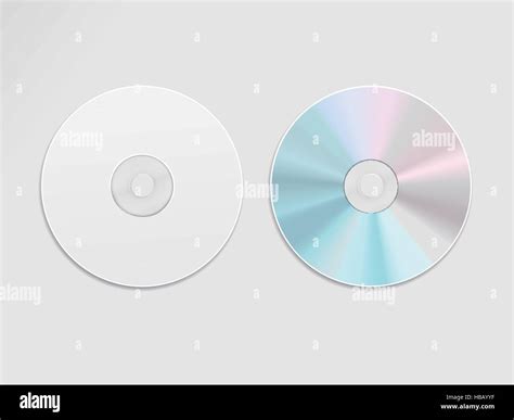 Blue Ray Cd Or Dvd Isolated On Grey Background Stock Vector Image And Art