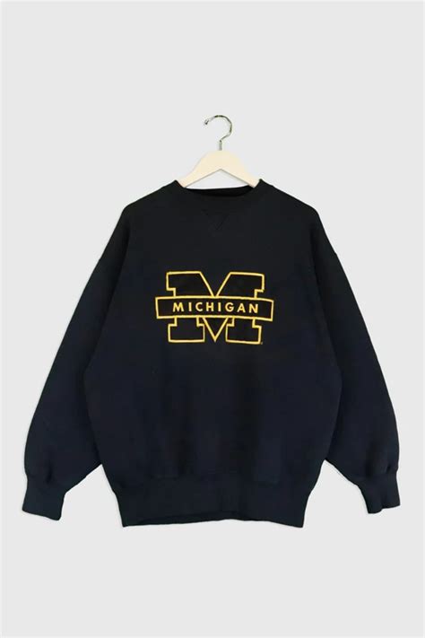 Vintage 'M' Michigan Varsity Sweatshirt | Urban Outfitters