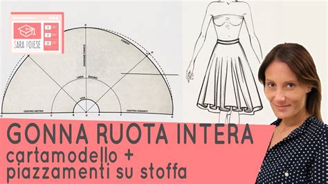 Guida Completa Gonna A Ruota Intera Costruzione Cartamodello Come