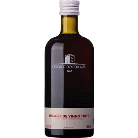 Vinagre De Vinho Tinto Garrafa Ml Herdade Do Espor O