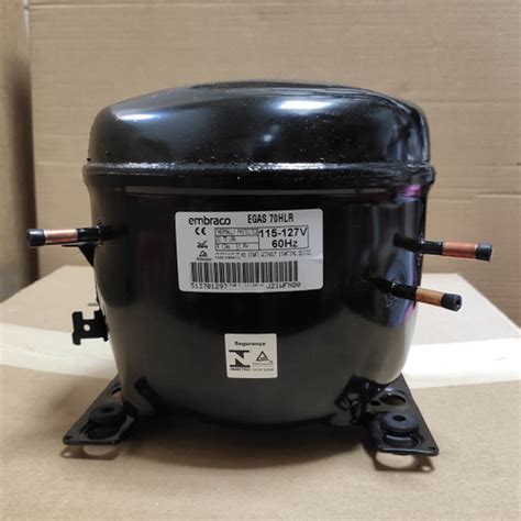 Compressor 110V R134a 1 5 Egas 70HLR W10330848 Embraco Submarino