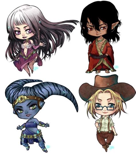 Chibi Gift Comm By Rann Poisoncage On Deviantart Chibi Deviantart