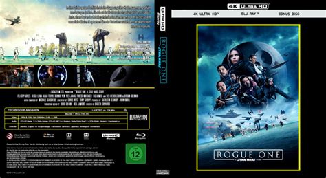 Star Wars Rogue One 2016 De 4k Uhd Custom Cover Dvdcovercom