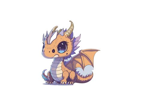 Cute Dragons Clipart Cute Dragons Png Graphic By Phoenixvectorarts · Creative Fabrica