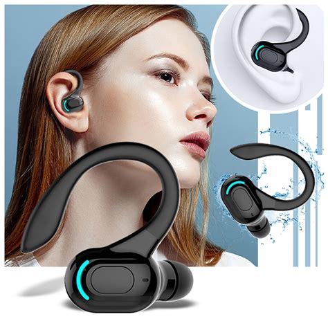 Jrocdr Wireless Earbuds Bluetooth Headphones Open Ear Headphones Bluetooth Noise Canceling