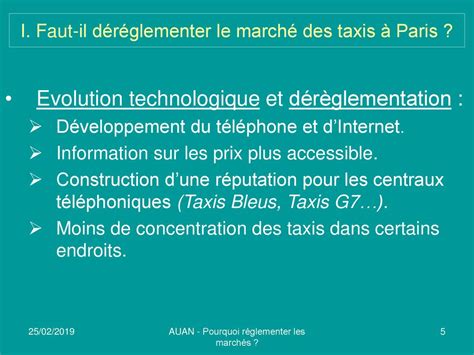 Pourquoi R Glementer Les March S Ppt T L Charger