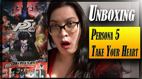 Unboxing Persona Take Your Heart Premium Edition Youtube