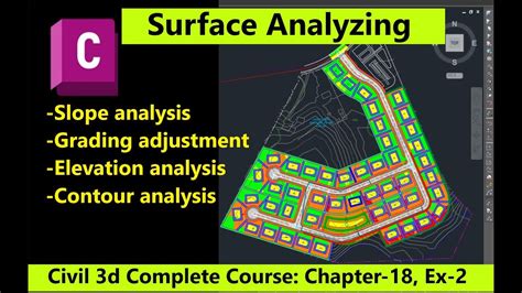 How To Analyze Surfaces In Autocad Civil D Slope Analysis And