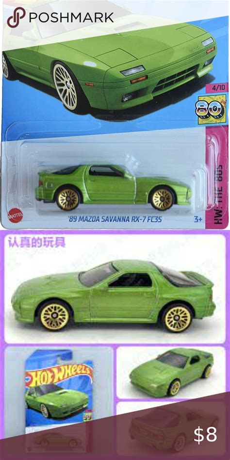 Hot Wheels Mazda Savanna Rx Fc S Green Hw The S