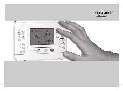 Bedienungsanleitung Honeywell Thr870cbg Homexpert Seite 1 Von 34