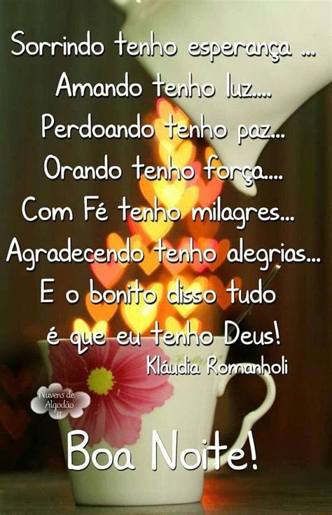 Boa Noite E Feliz Semana Voc Merece Ser Feliz