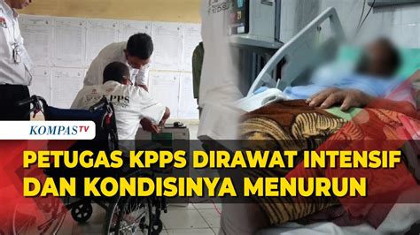 Sempat Bertugas Pakai Kursi Roda Anggota KPPS Di Grobogan Berakhir