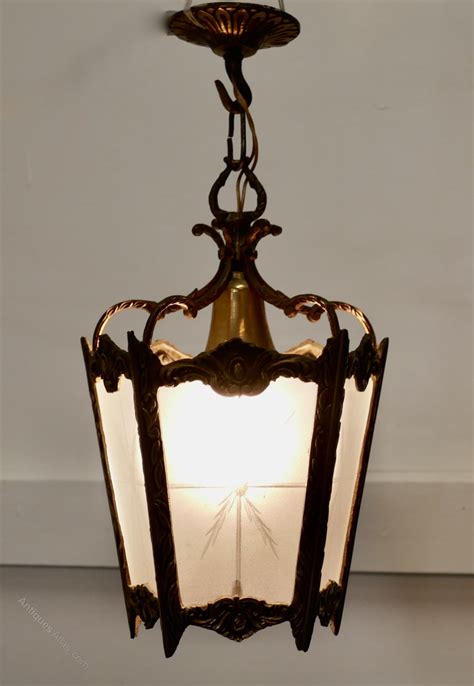 Antiques Atlas French Art Deco Hall Lantern Pendant