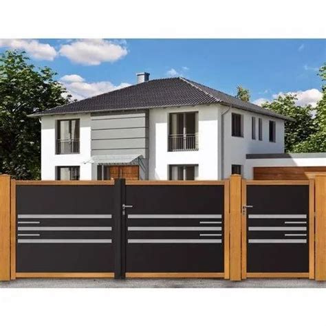 Mild Steel Steel Hinged Main Gate For Residential At Best Price In New