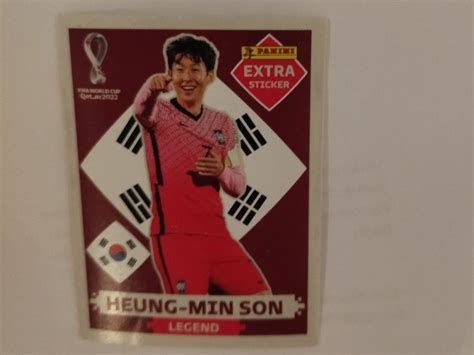 HEUNG MIN SON Panini WM 2022 Extra Sticker Kaufen Auf Ricardo