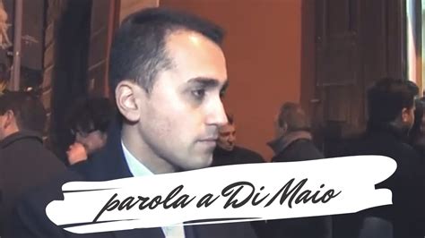 Intervista Al Vicepresidente Della Camera Luigi Di Maio M S Youtube