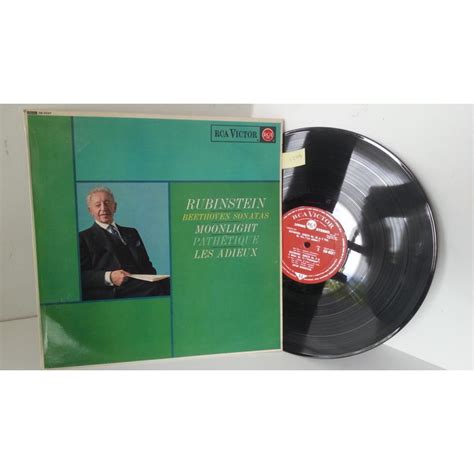 LUDWIG VAN BEETHOVEN ARTUR RUBINSTEIN Beethoven Sonatas Moonlight