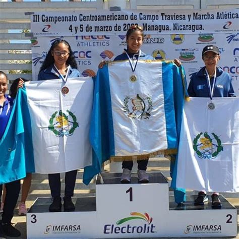 Guatemala Ganó El Campeonato Centroamericano De Marcha 2023