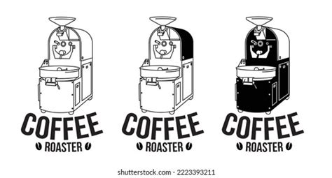 Coffee Roaster Logo Icon Roastery Logo Stock Vector Royalty Free