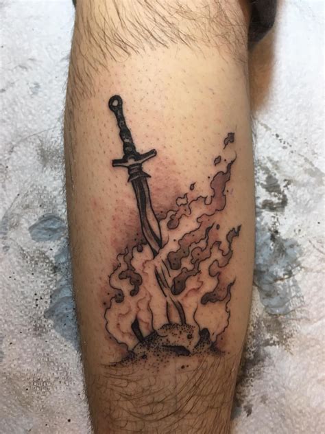 Dark Souls Darksign Tattoo