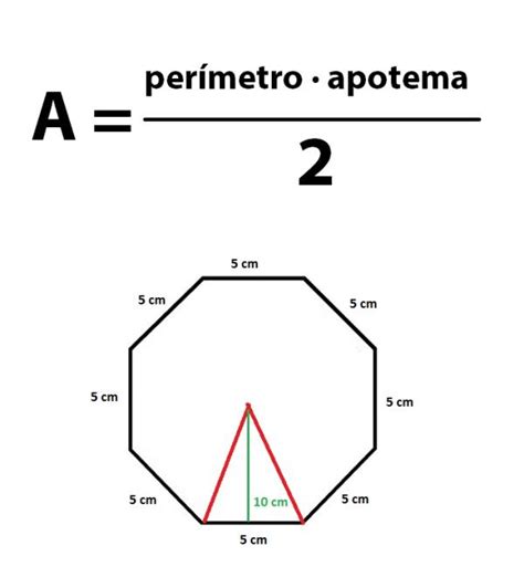 C Mo Calcular El Per Metro Y Rea De Un Oct Gono