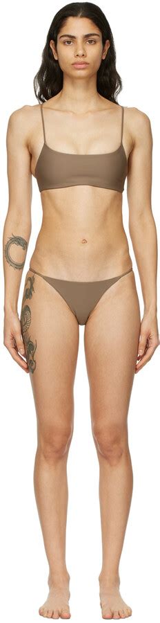 Jade Swim Brown Muse Bare Minimum Bikini Shopstyle