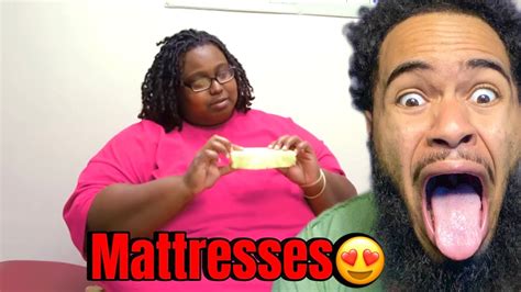 SHES A BED EATING MONSTER MATTRESS ADDICTION YouTube