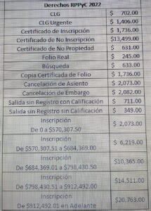 REGISTRO PÚBLICO DE LA PROPIEDAD CDMX TRAMITES