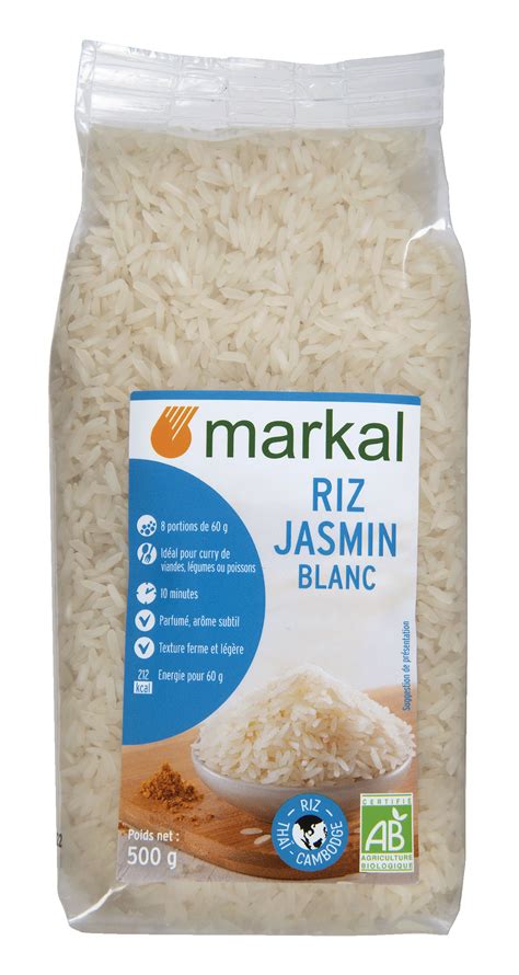 Riz Jasmin Blanc Bio Markal