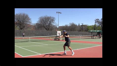 Tennis Drills Live Ball Forehand Backhand Youtube