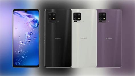 Sharp Aquos Zero6 поступил в продажу самый лёгкий 5G смартфон весом