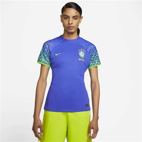 Camisa Nike Brasil Ii Torcedora Pro Feminina