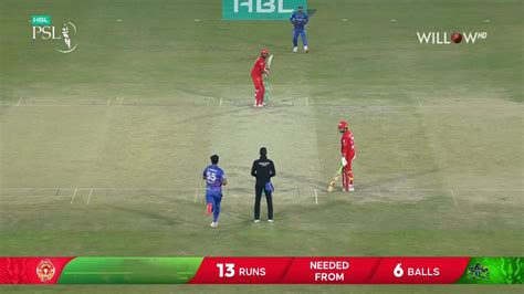 Thrilling Last Over Th Match Islamabad United Vs Multan Sultans