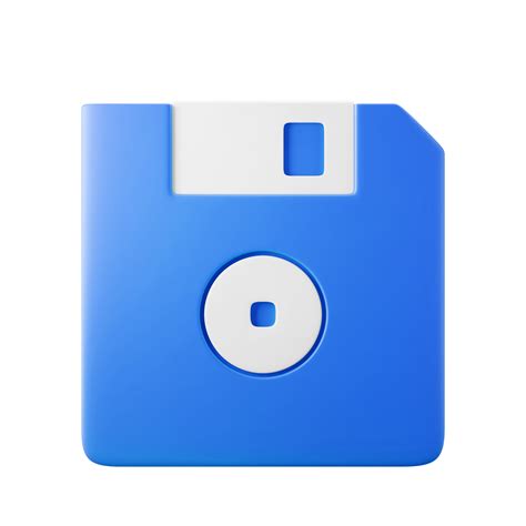 Free Blue Vintage Floppy Disk Save Data On Storage Symbol User